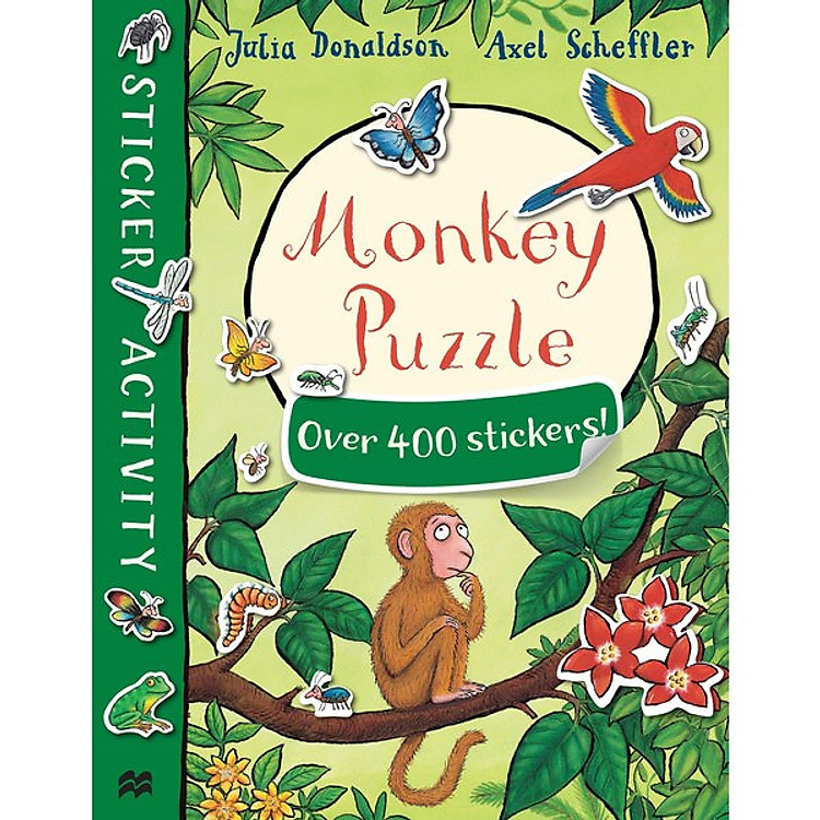 Sách Monkey Puzzle Sticker Book