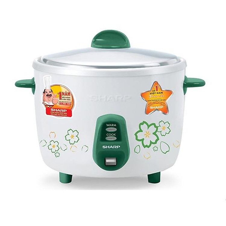 Nồi Cơm Điện Nắp Rời Sharp KSH-D11V (1.1L) - Màu Ngẫu Nhiên - Hàng chính hãng