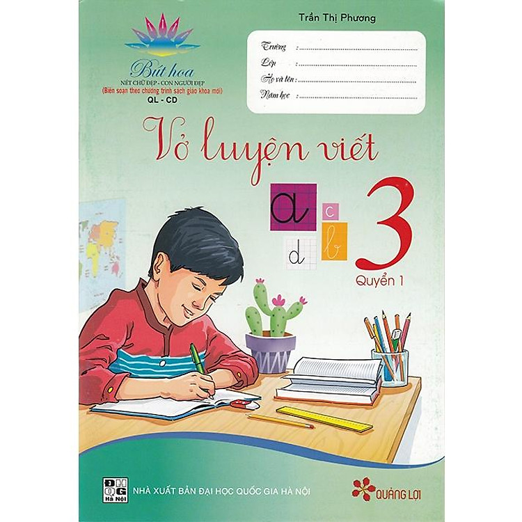 Vở Luyện Viết 3 Quyển 1 (Cánh Diều)