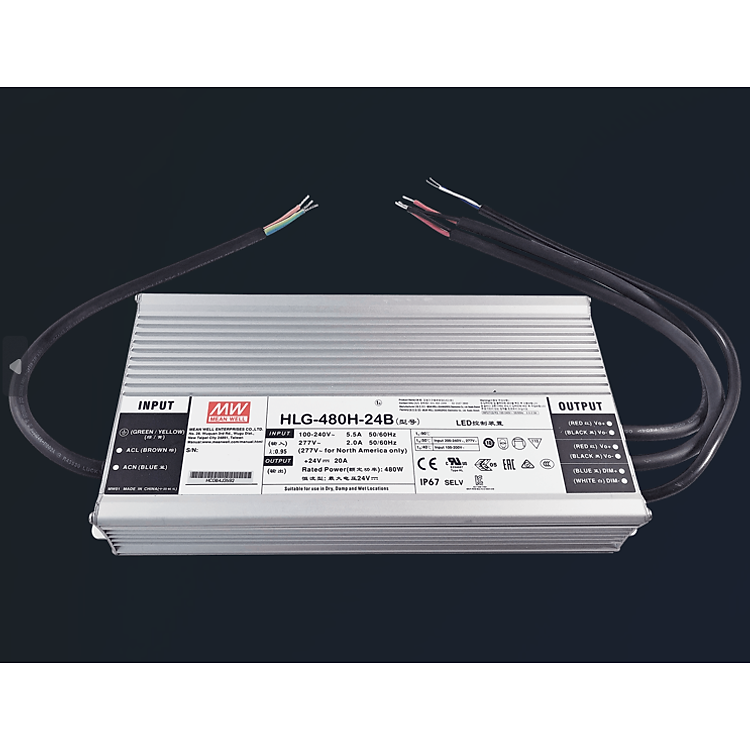 Nguồn Meanwell HLG-480H-24B Hàng nhập khẩu