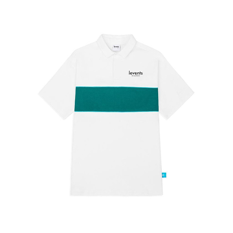 Áo polo LEVENTS Striple/ White