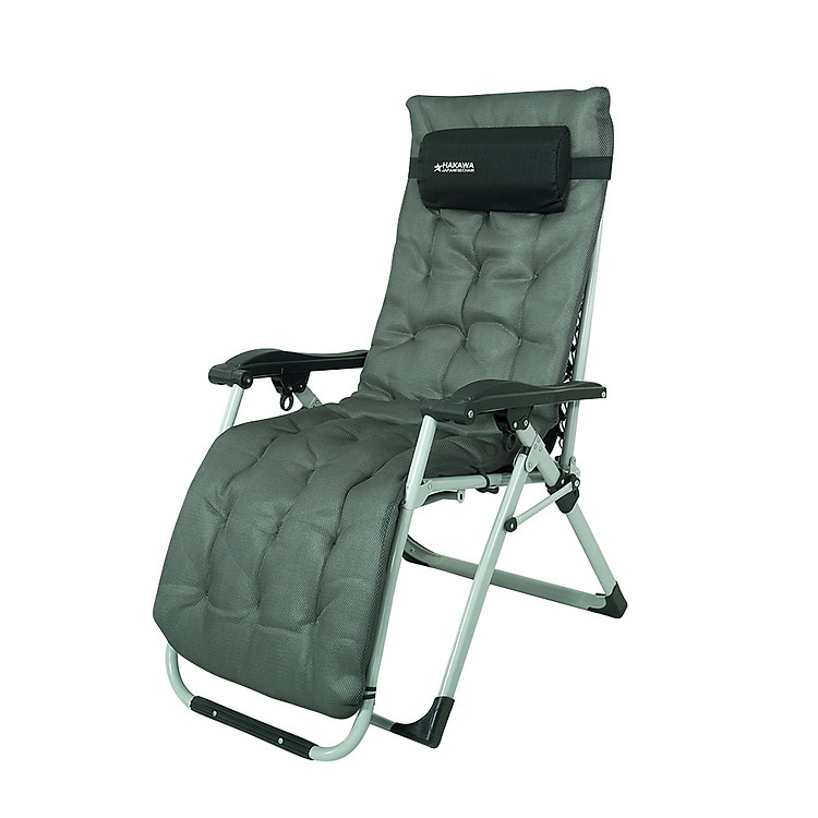 Ghế xếp thư giãn cao cấp HAKAWA - HK-G20T - Màu tối hàng chính hãng
