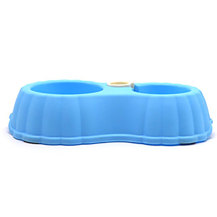 Bát ăn cho chó mèo xuống nước tự động (màu ngẫu nhiên, không kèm bình nước)