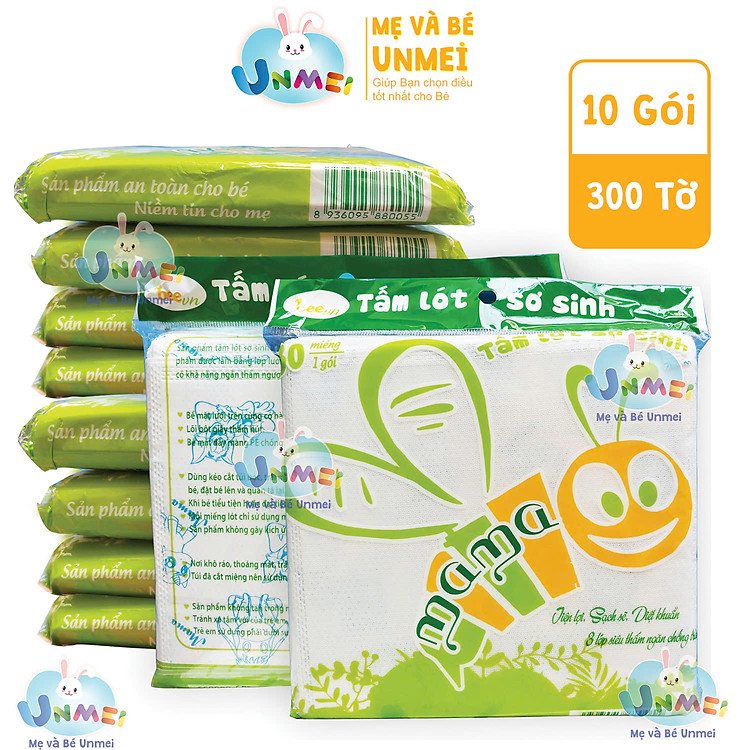 Mua tại Lazada: Combo 10 gói tấm lót phân cho bé Chính hãng, giá tốt