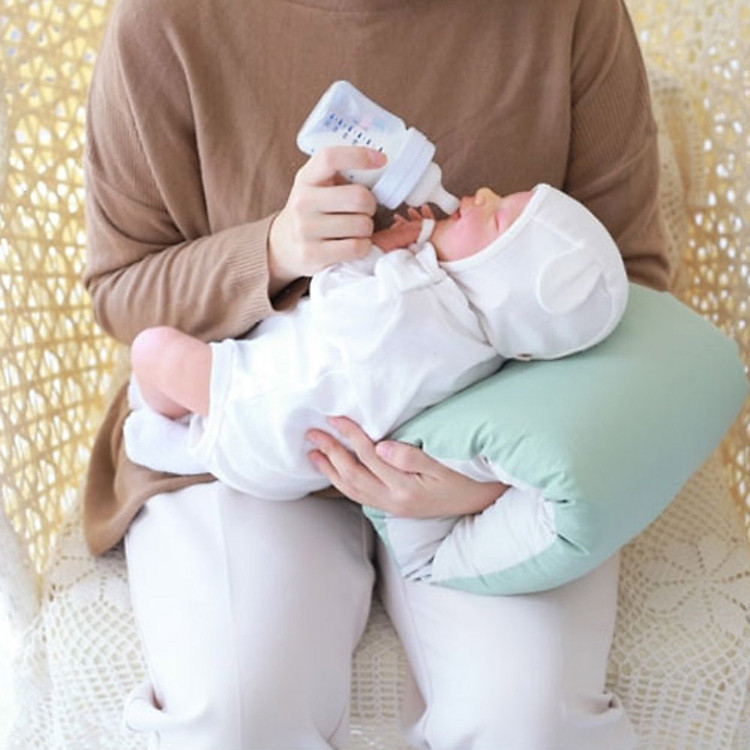 Gối bú kê tay Rototo Bebe - Xanh Chính hãng Tiết kiệm - Hình ảnh 2