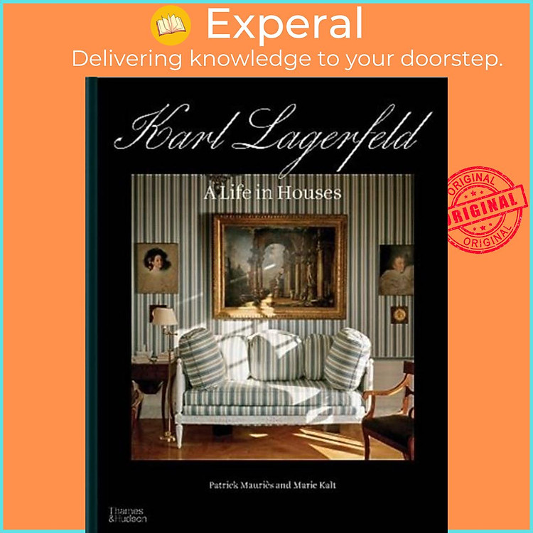 Sách - Karl Lagerfeld: A Life in Houses by Patrick Mauries (UK edition, hardcover)