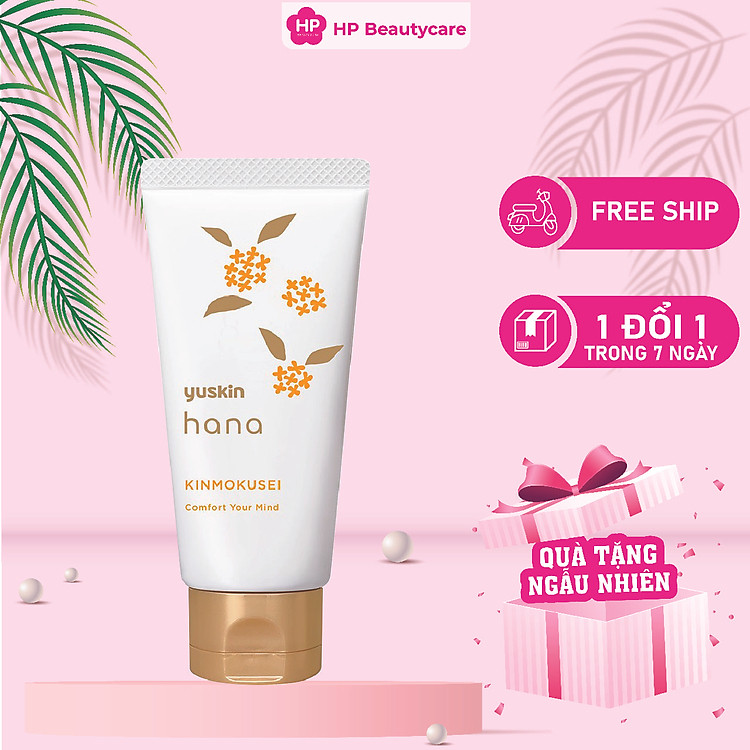 Kem Dưỡng Da Tay Hương Hoa Mộc Quế Yuskin Hana Kinmokusei (Tuýp 50 G)