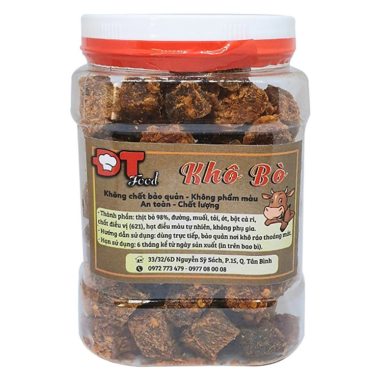 Khô Bò Viên Thượng Hạng DTfood 500g