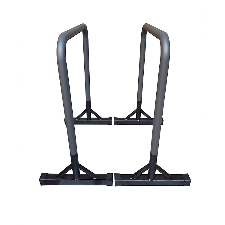 Xà kép Parallettes Dip cao 90cm, Pocorrys PAD-05, Màu đen đỏ