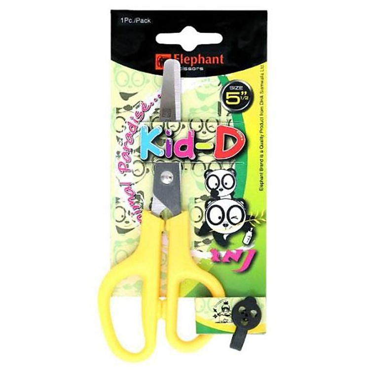 Kéo Học Sinh Elephant SCB0155 (5 1/2 Inch) – Màu Vàng