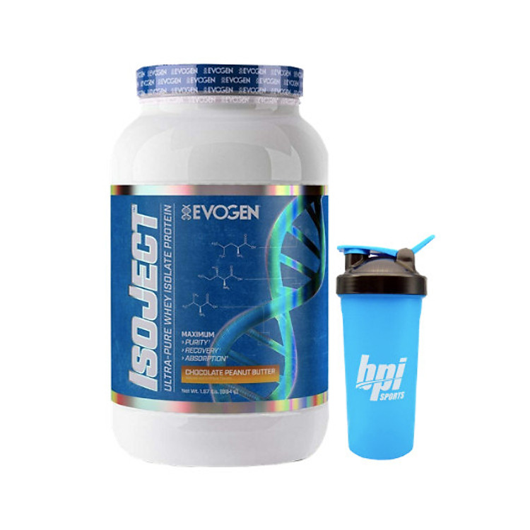 ISOJECT EVOGEN - Whey Isolate tăng cơ + tặng kèm bình lắc
