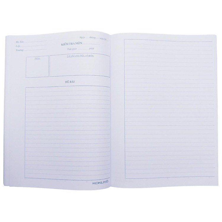 Giấy Kiểm Tra Kẻ Ngang Campus TPN-B5L30 (30 tờ) - Ảnh 7