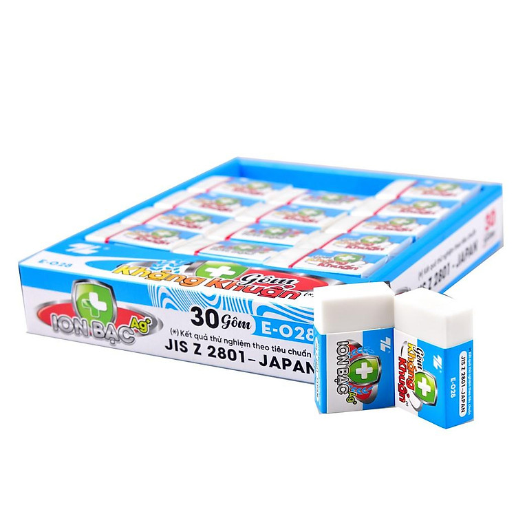 Gôm kháng khuẩn Thiên Long E-028 (2 chiếc) - Ảnh 4