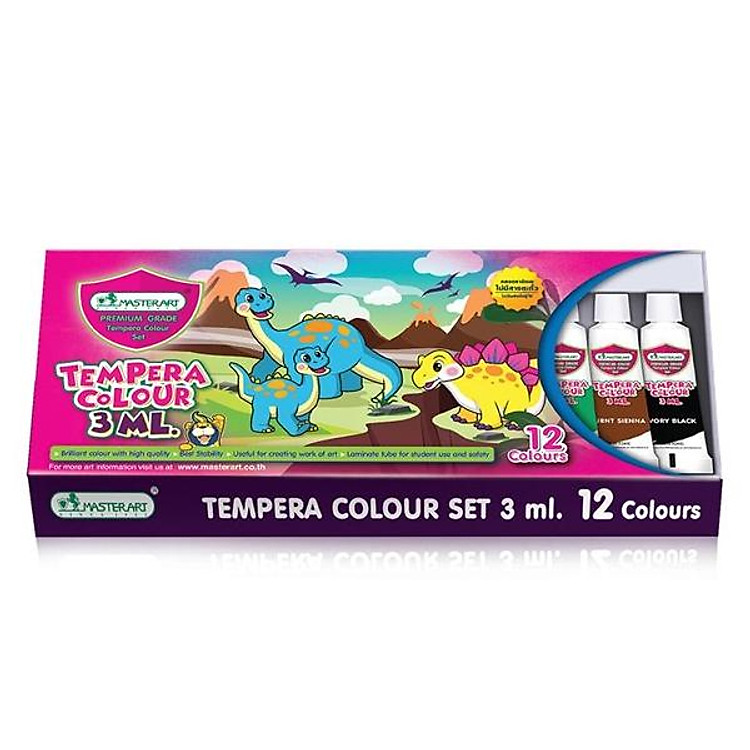 Màu Nước Masterart 12 Màu (3ML)