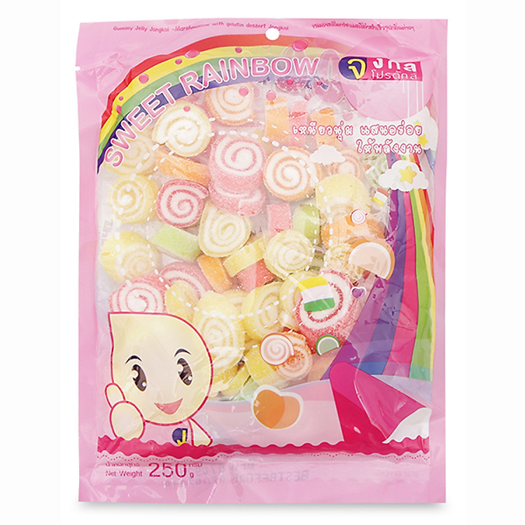 Kẹo dẻo xiên que Thái Lan Jongkol 300gr