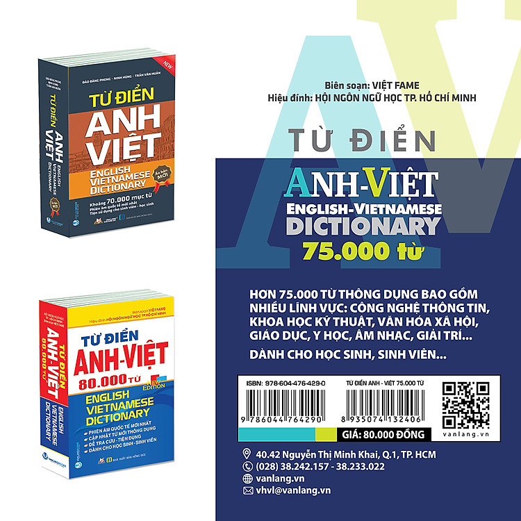 Từ điển Anh Việt 75000 từ - Ảnh 3