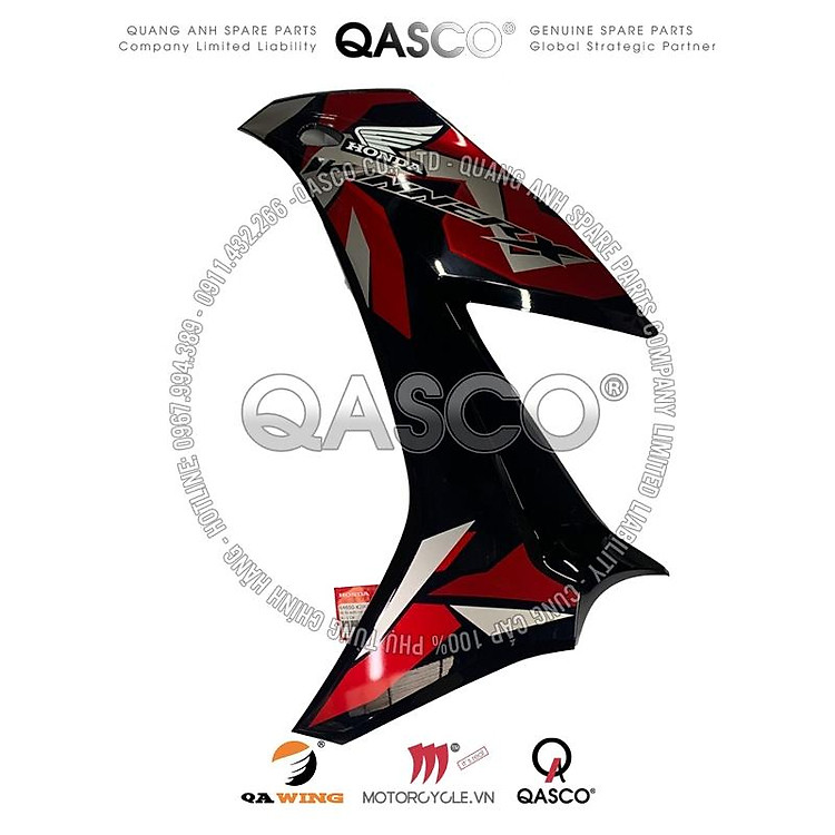 Nhựa dàn áo cánh yếm trái (Đỏ CAMO 2021) WINNER X *R340*