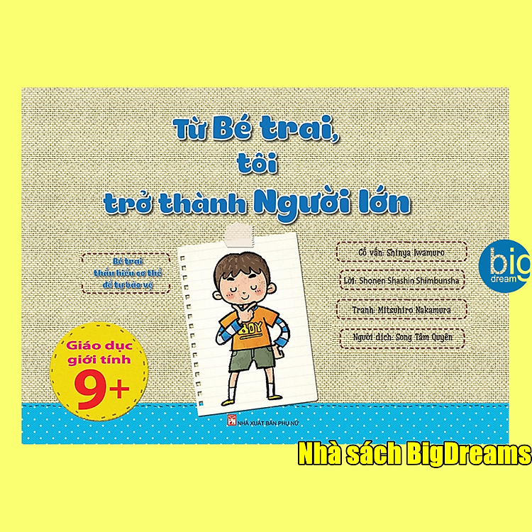 Từ Bé Trai, Tôi Trở Thành Người Lớn – Giáo dục giời tính cho trẻ tuổi dậy thì
