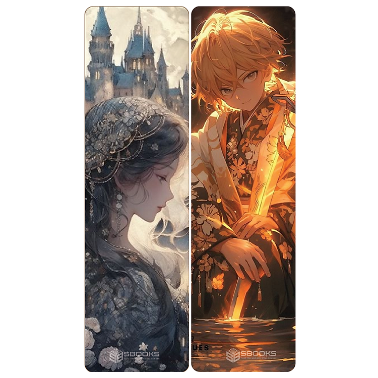 Bookmark Kẹp Sách Hoạ Tiết Anime (10 cái) - Ảnh 2