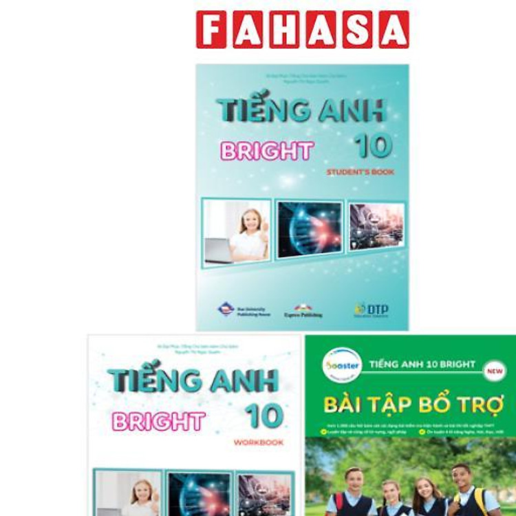 Bộ Sách Tiếng Anh 10 – Bright – Student’s Book + Workbook + Bài Tập Bổ Trợ