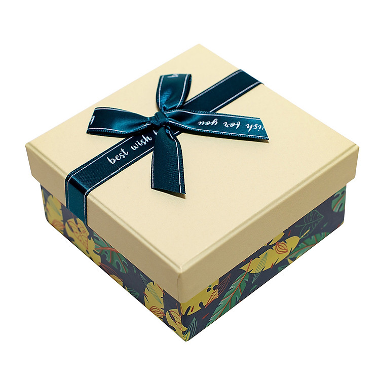 Hộp Quà Vuông V016 (10 x 10 x 5 cm) - Ảnh 2