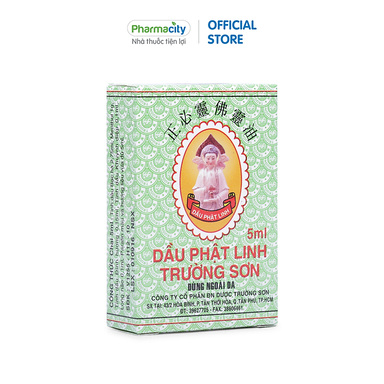 Dầu Phật Linh Trường Sơn 5ml (Hộp 1 chai)