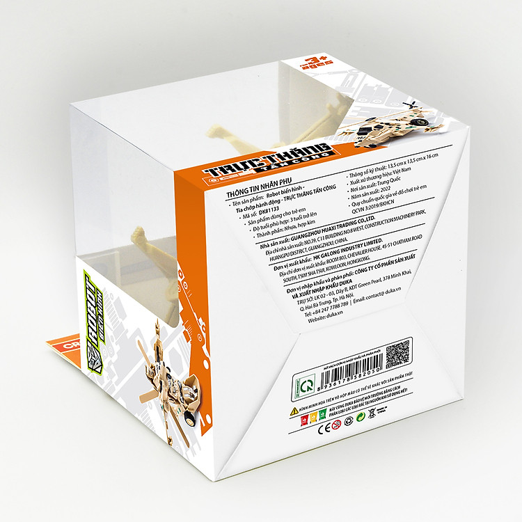 Đồ Chơi Robot Biến Hình Duka DK81133 Chính hãng Tiết kiệm - Hình ảnh 3