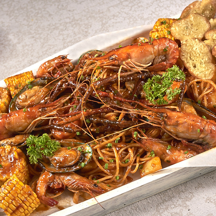 La Smoke House - Seafood Platter size M Dành Cho 3-4 Người
