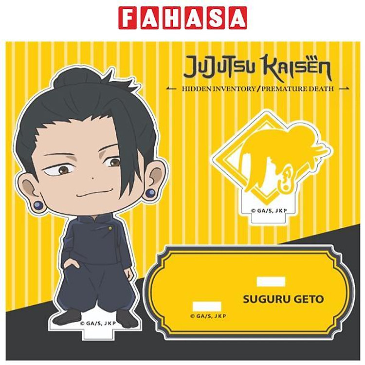Mua tại Tiki: Đồ Chơi Chibi Acrylic Jujutsu Kaisen - Suguru Geto Chính hãng Tiết kiệm