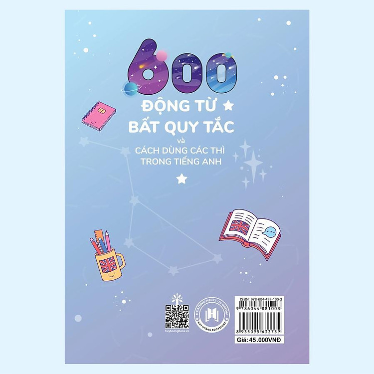 600 Động Từ Bất Quy Tắc Và Cách Dùng Các Thì Trong Tiếng Anh - Ảnh 2