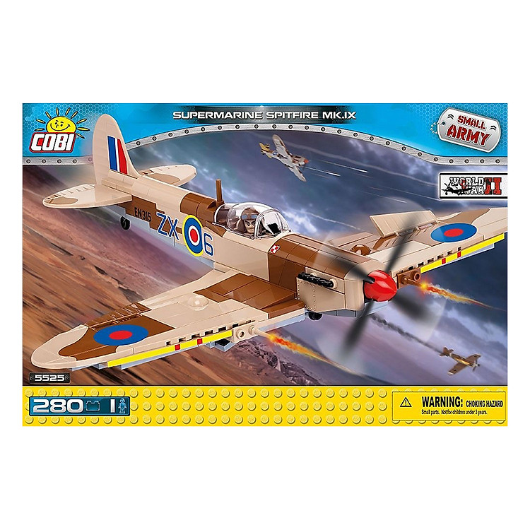 Đồ Chơi Lắp Ráp Máy Bay Tiêm Kích Mk. IX COBI - 5525