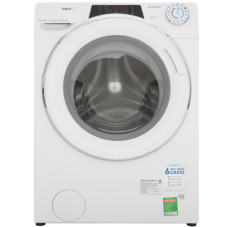 Máy Giặt Candy Inverter 8kg RO 1284DWH7\1-S - Chỉ giao HCM