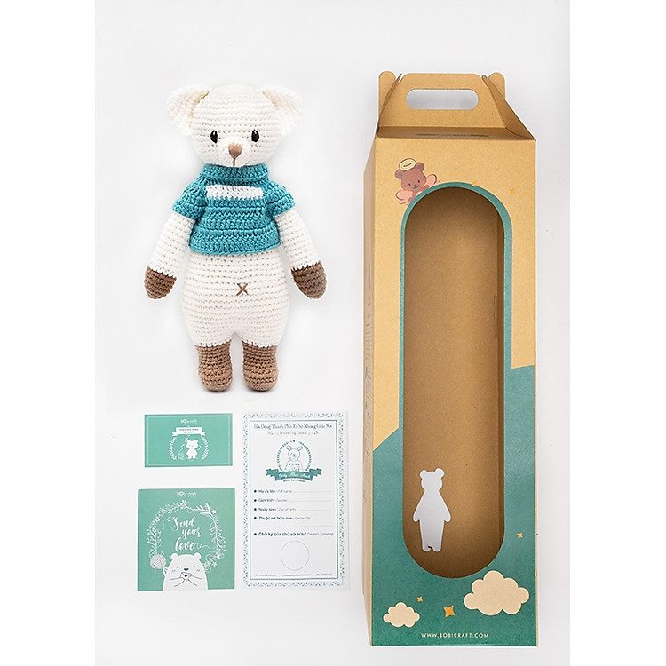 Mua Gấu Bobbie Đứng M - Bộ Màu Chính hãng Tiết kiệm - Hình ảnh 2