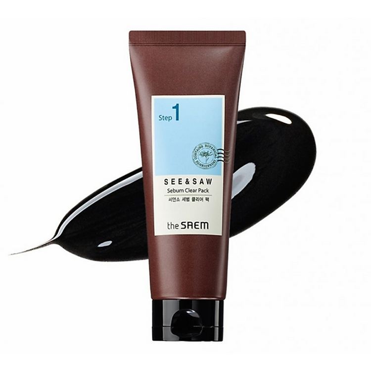 Mặt Nạ Giúp Loại Bỏ Bã Nhờn, Mụn Cám See & Saw Sebum Clear Pack