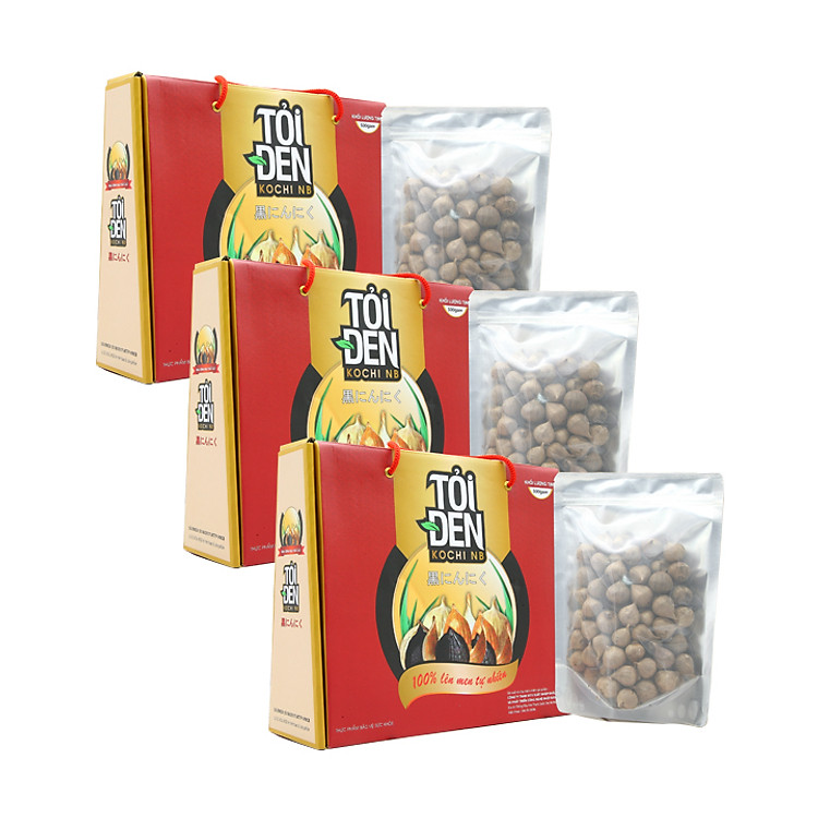 Tỏi đen Kochi một nhánh 500g x 3 hộp