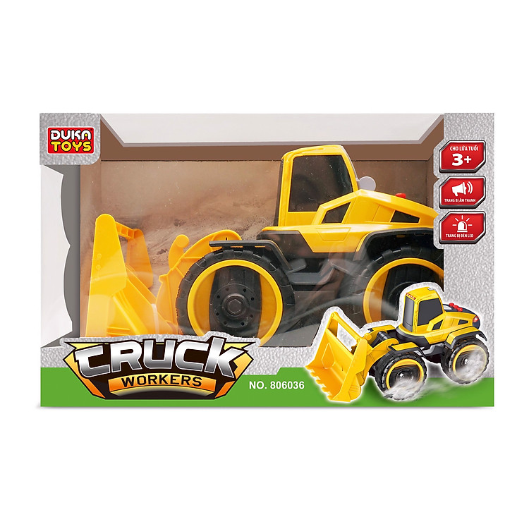 Đồ Chơi Xe Xúc Lật SF806036 Chính hãng Tiết kiệm - Hình ảnh 2