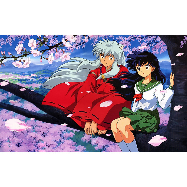 Bộ tranh jigsaw puzzle 1000 mảnh InuYasha Chính hãng Tiết kiệm - Hình ảnh 2