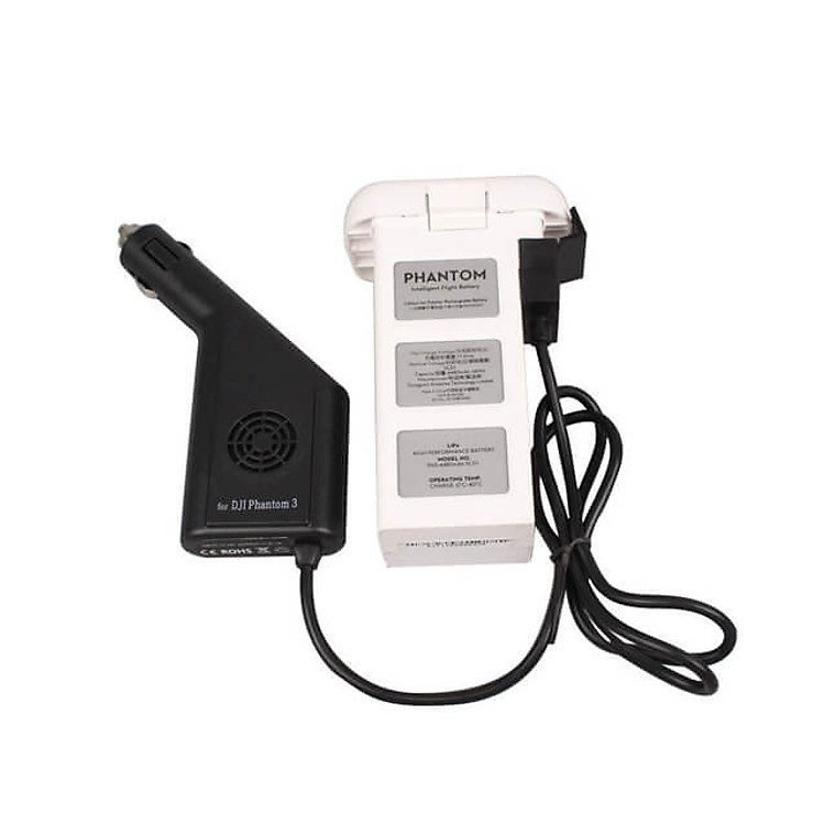 Sạc pin Phantom 3 trên oto - Chính hãng Sunnylife