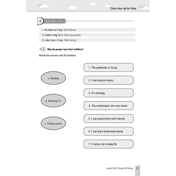 Sách Luyện Thi B1 Vstep 4 Kỹ Năng và 10 Bộ Đề Thi Đọc Hiểu Vstep Reading B1-B2-C1 - Ảnh 6