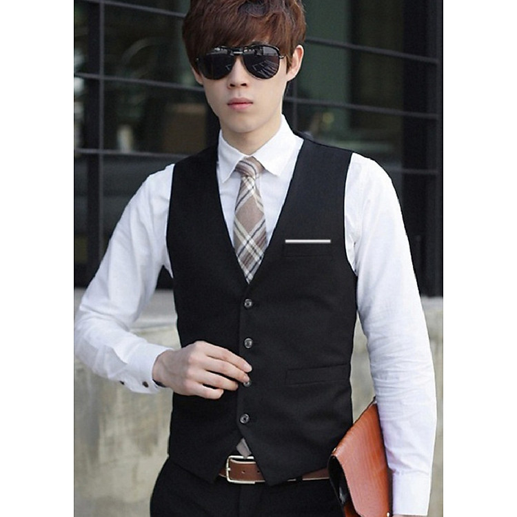 Áo Gile nam phong cách Hàn Quốc GL02
