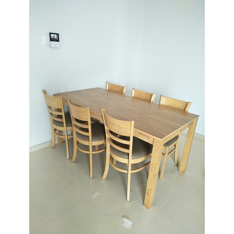 Bộ bàn ăn cabin 6 ghế