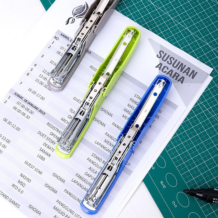 Dập Ghim Deli W02381 (1 chiếc + 1 hộp đạn) - Ảnh 5