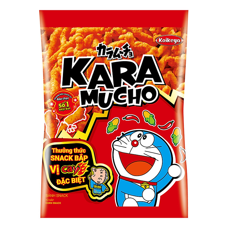 Snack Bắp Karamucho Vị Cay (40g)