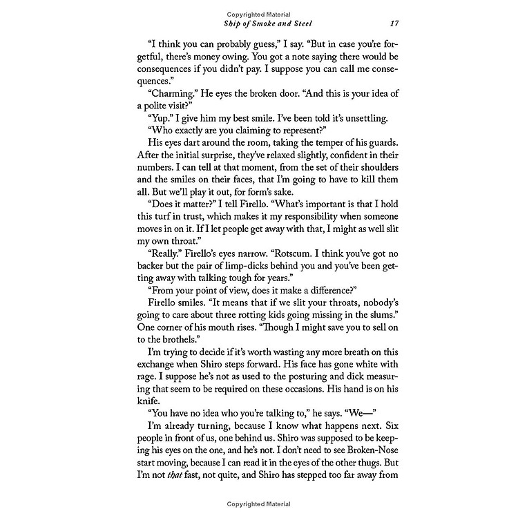 The Wells Of Sorcery Book 1: Ship Of Smoke And Steel - Ảnh 6