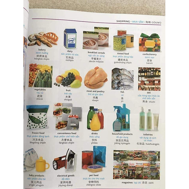 Từ điển hình ảnh Tam Ngữ Trung Anh Việt – Visual English Vietnamese Chinese Trilingual Dictionary - Ảnh 6