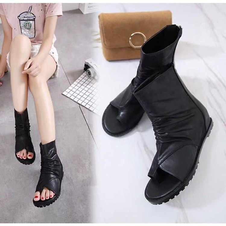 GIÀY BỐT NỮ CHIẾN BINH XỎ NGÓN