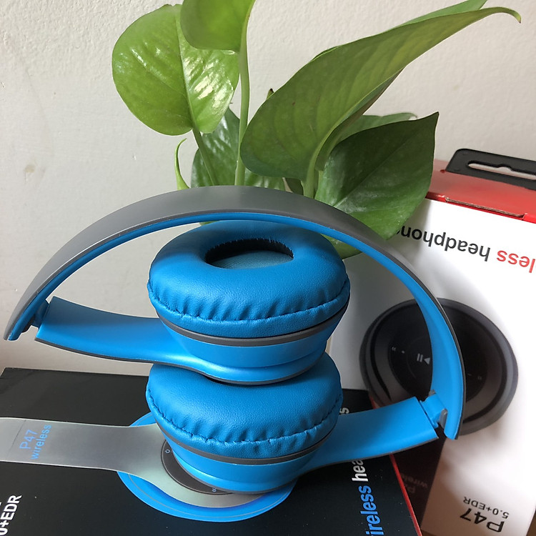 Tai phone chụp tai không dây cao cấp có khe cắm thẻ nhớ + Tặng 3 bút chì con thú từ 18.8 -18.10.2019