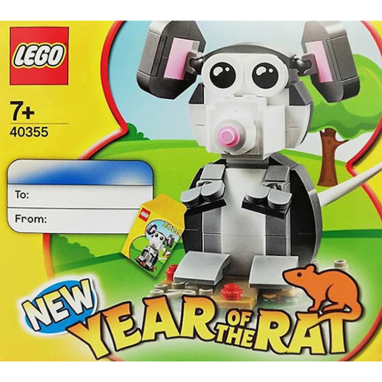 Mua tại Tiki: Bộ Lắp Ráp Lego Canh Tý - 40355 Chính hãng Giá tốt