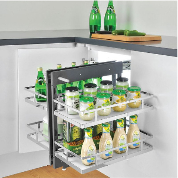 Kệ Liên Hoàn Âm Tủ Nan Đáy Đặc Grob GM-90A - Hàng Chính Hãng