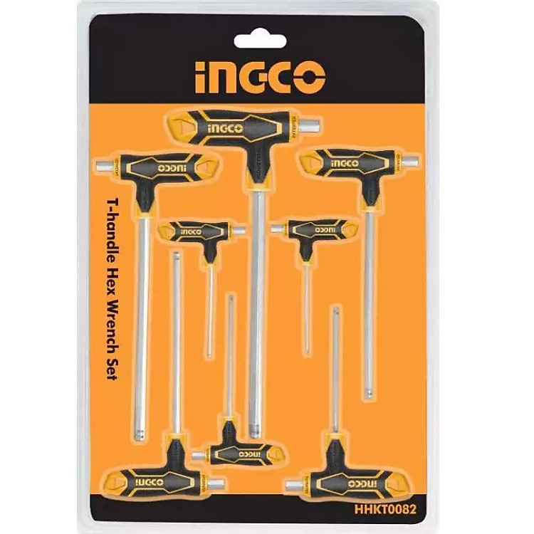 2-10mm Bộ lục giác chữ T Ingco HHKT8082